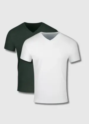 Essential Wardrobe V-Neck 2-Pack