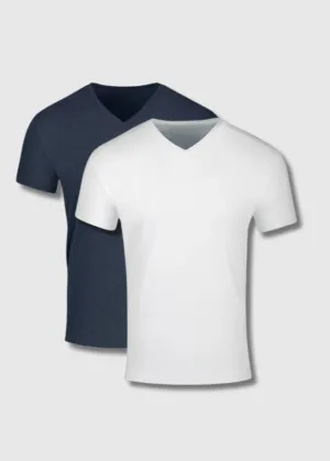 Essential Wardrobe V-Neck 2-Pack