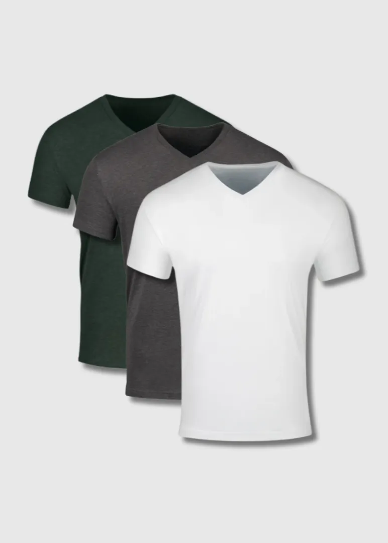 Essential Wardrobe V-Neck 3-Pack
