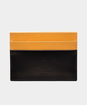 Ettinger Bridle Hide Flat Credit Card Case in Black