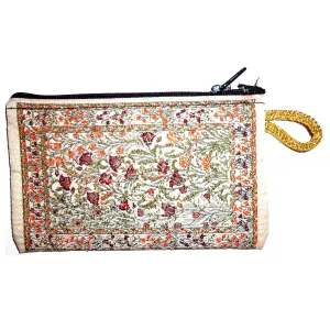 Fabric Coin Purse - Cream
