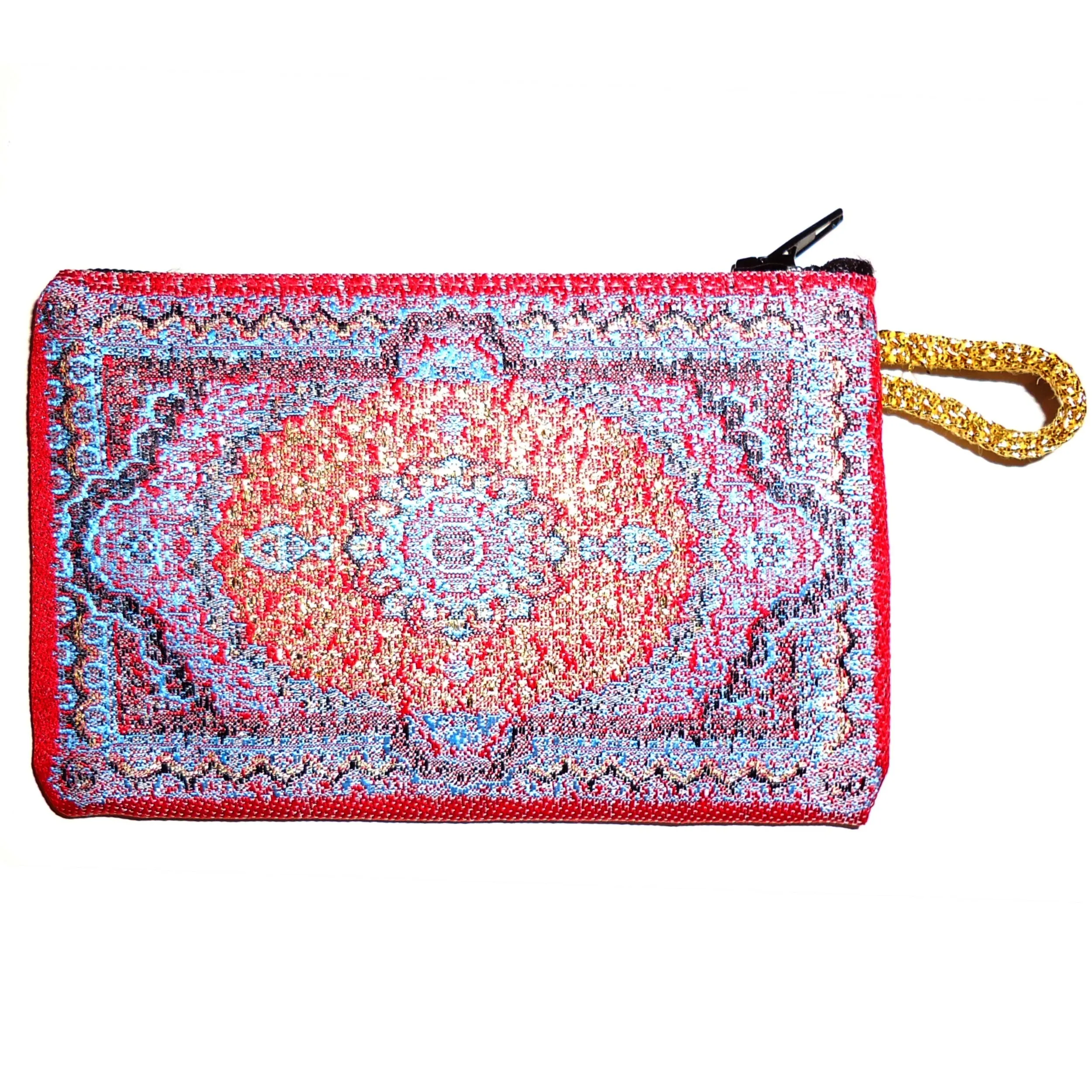 Fabric Coin Purse - Red