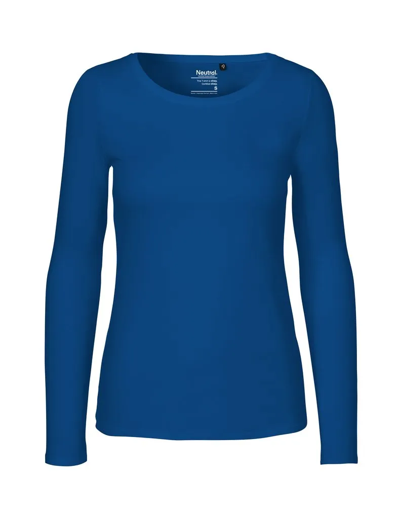 Fairtrade Organic Long Sleeve T-shirt: Womens