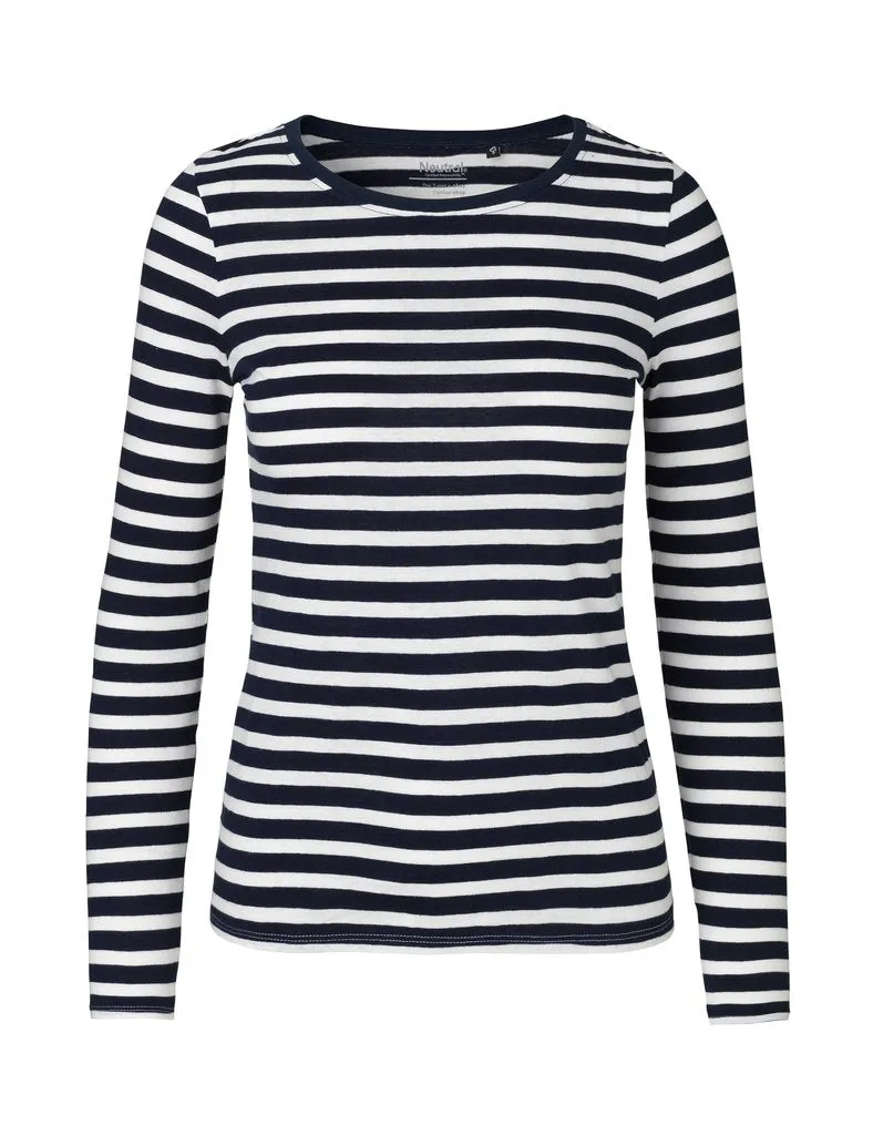 Fairtrade Organic Long Sleeve T-shirt: Womens