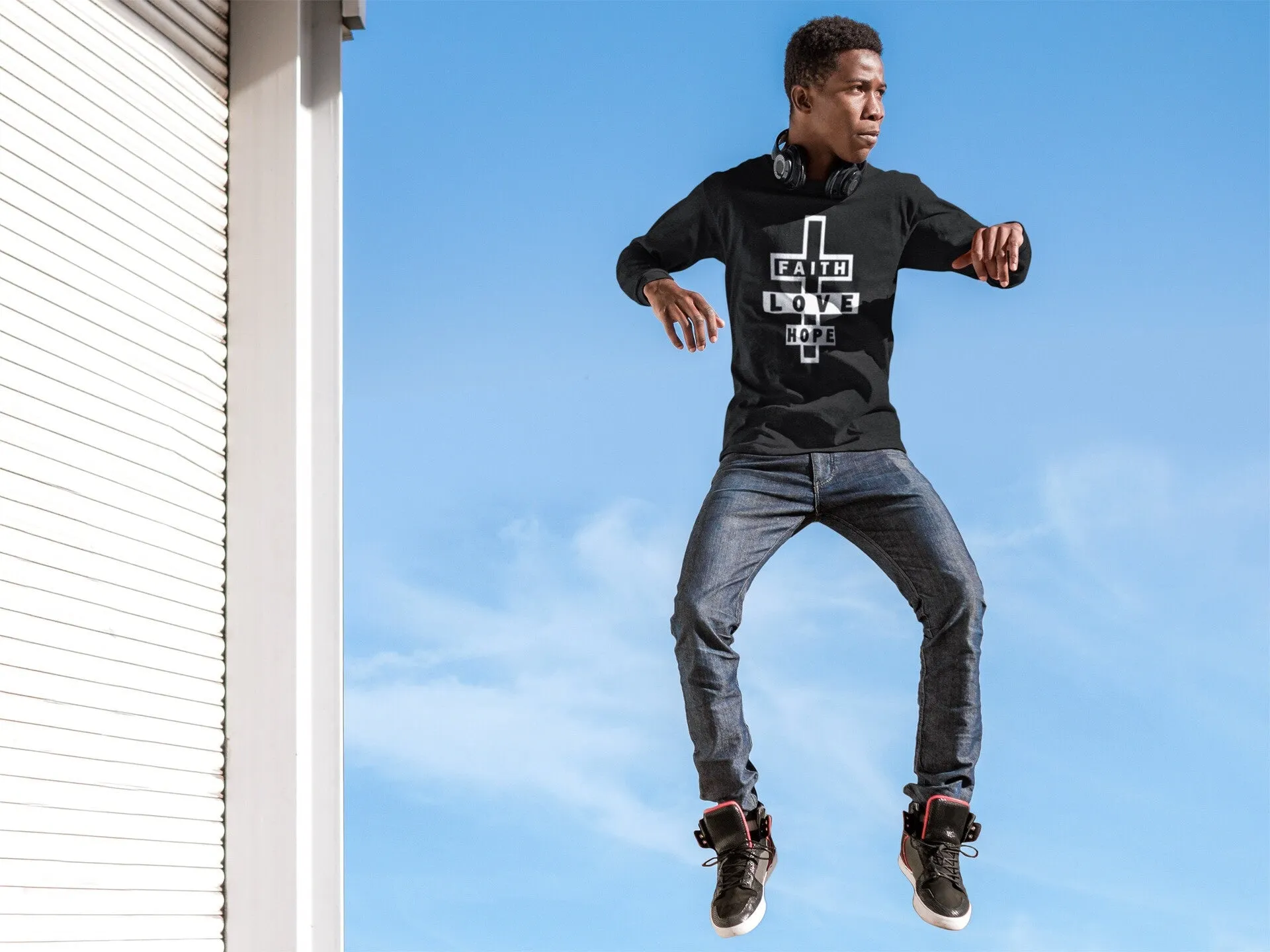 Faith, Hope, Love - Long-sleeve T-Shirt
