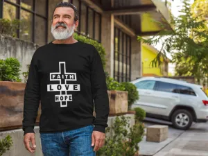 Faith, Hope, Love - Long-sleeve T-Shirt