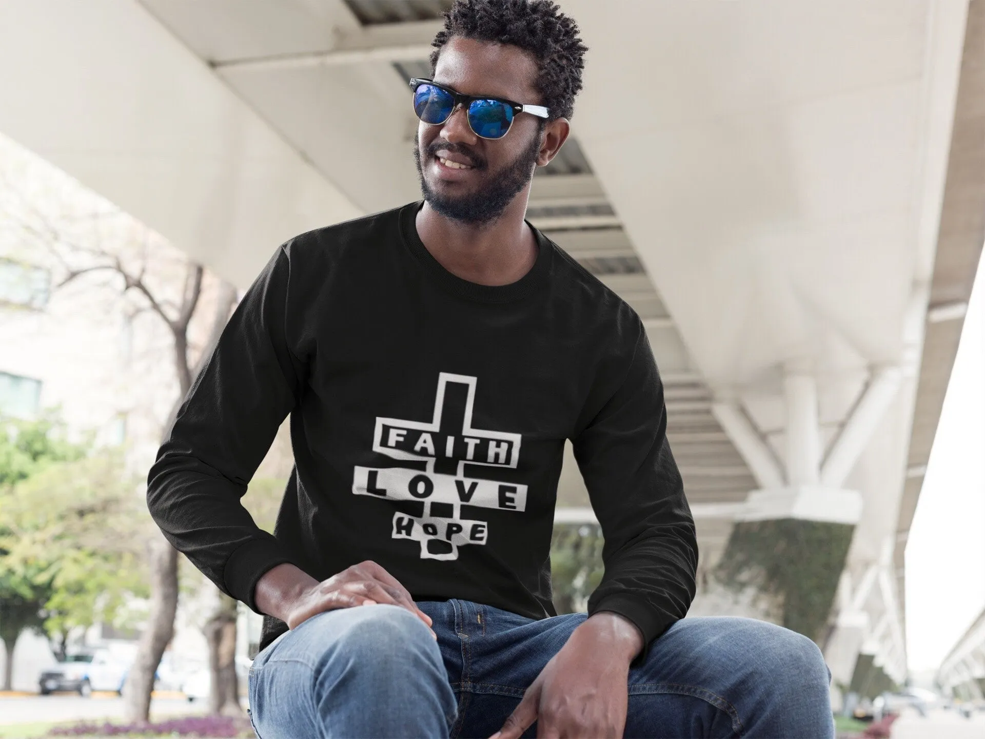 Faith, Hope, Love - Long-sleeve T-Shirt