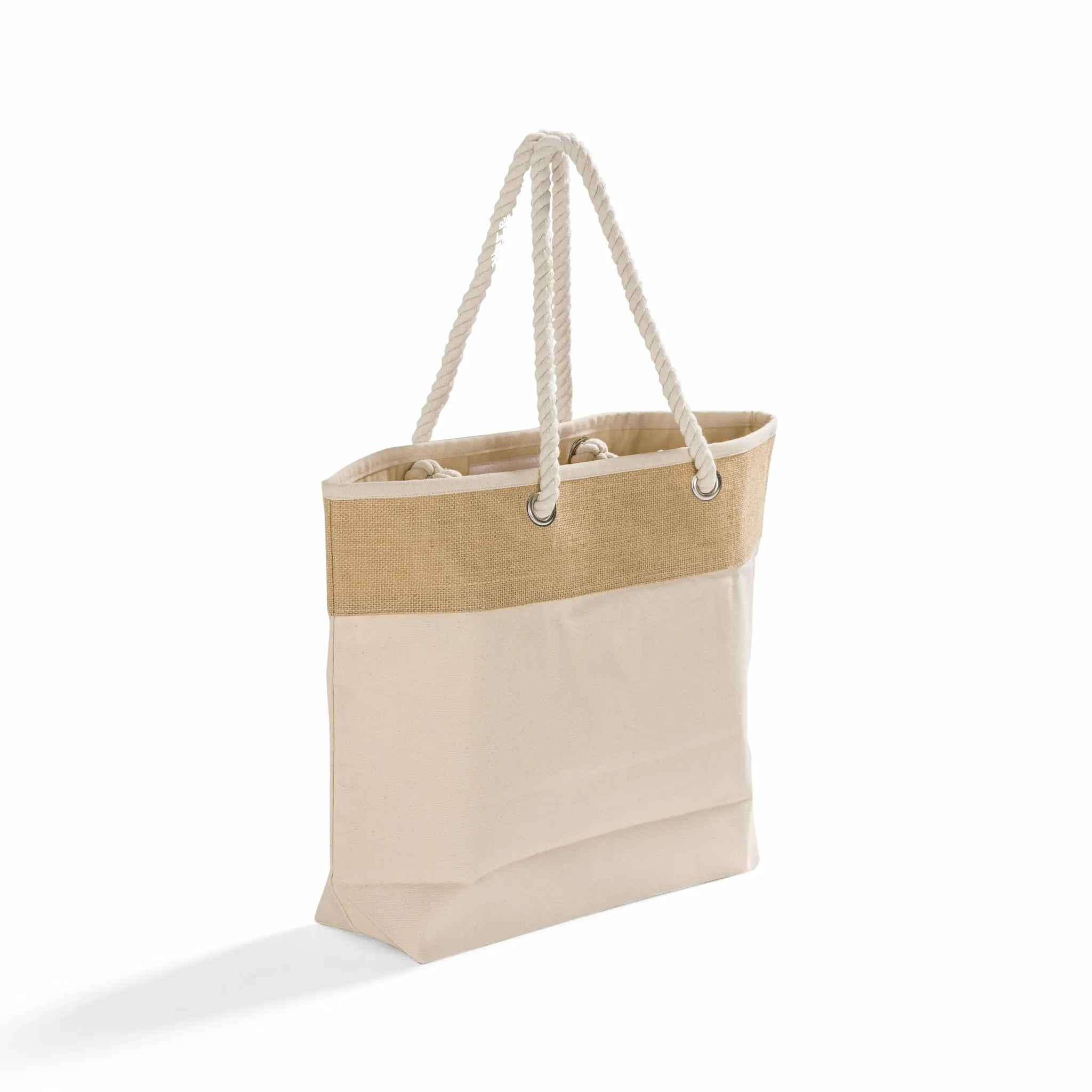 Fancy Canvas Rope Tote (NEW STYLE)