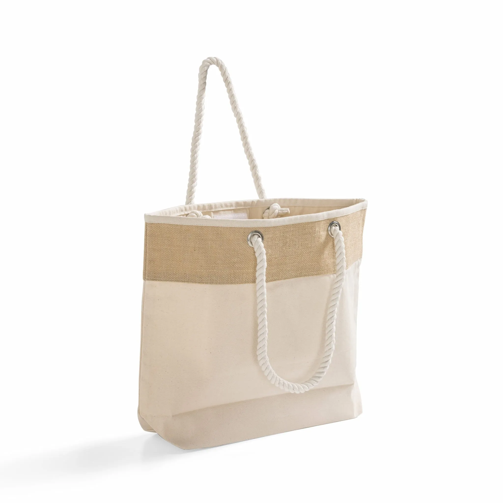 Fancy Canvas Rope Tote (NEW STYLE)