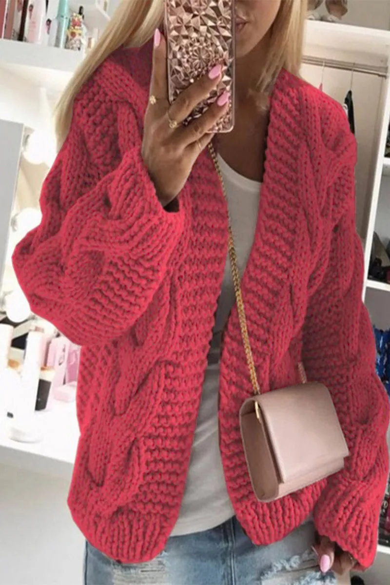 Fashion Casual Solid Solid Color V Neck Tops