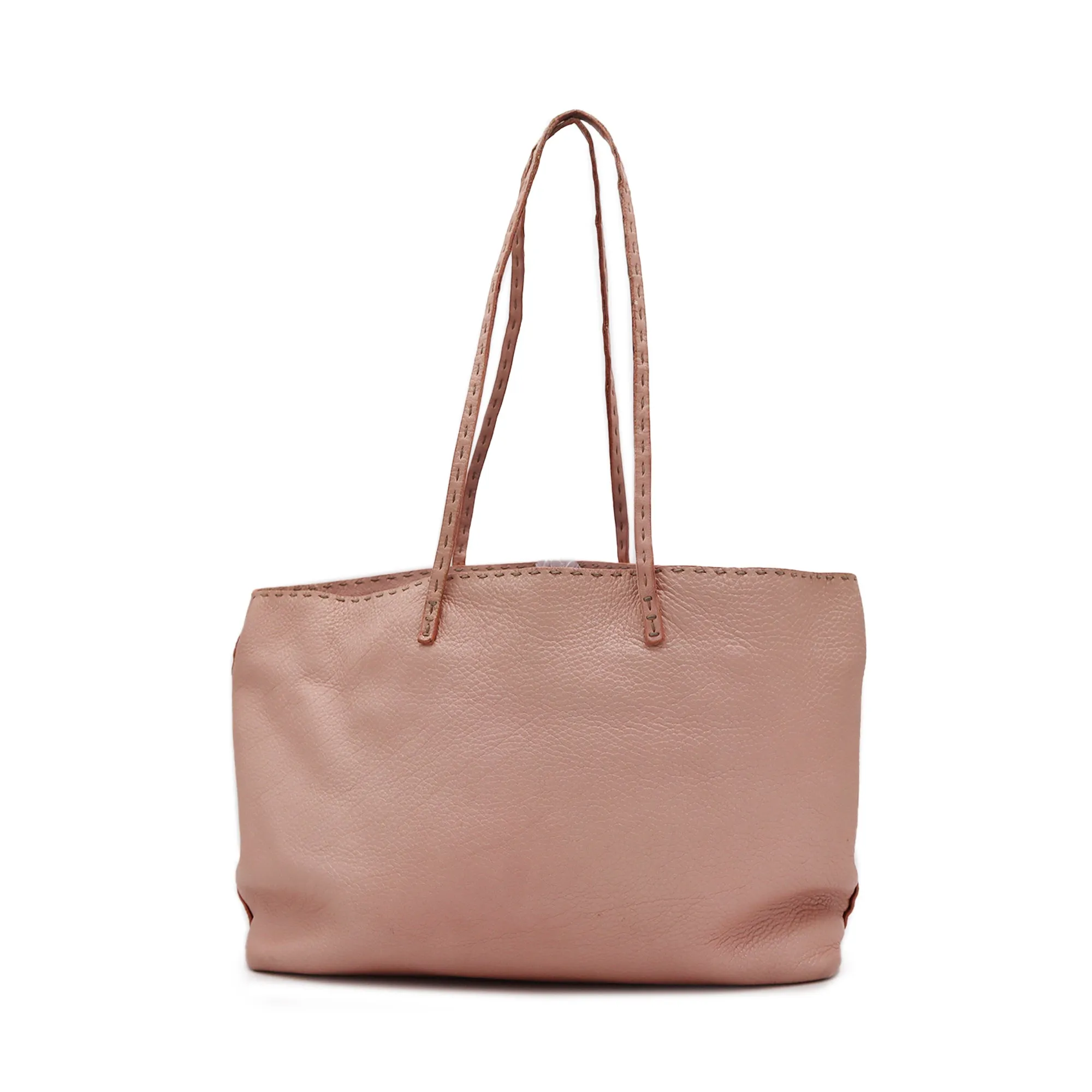 Fendi Selleria Leather Tote Bag