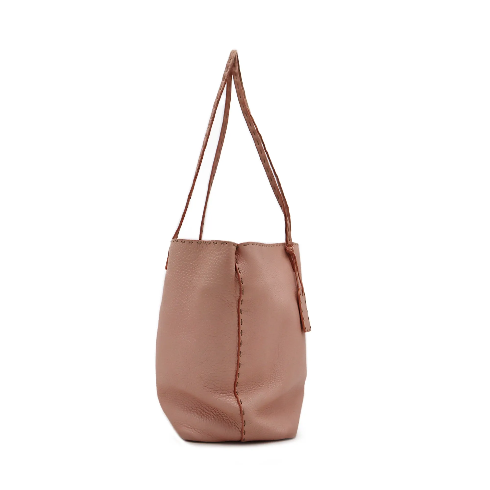 Fendi Selleria Leather Tote Bag