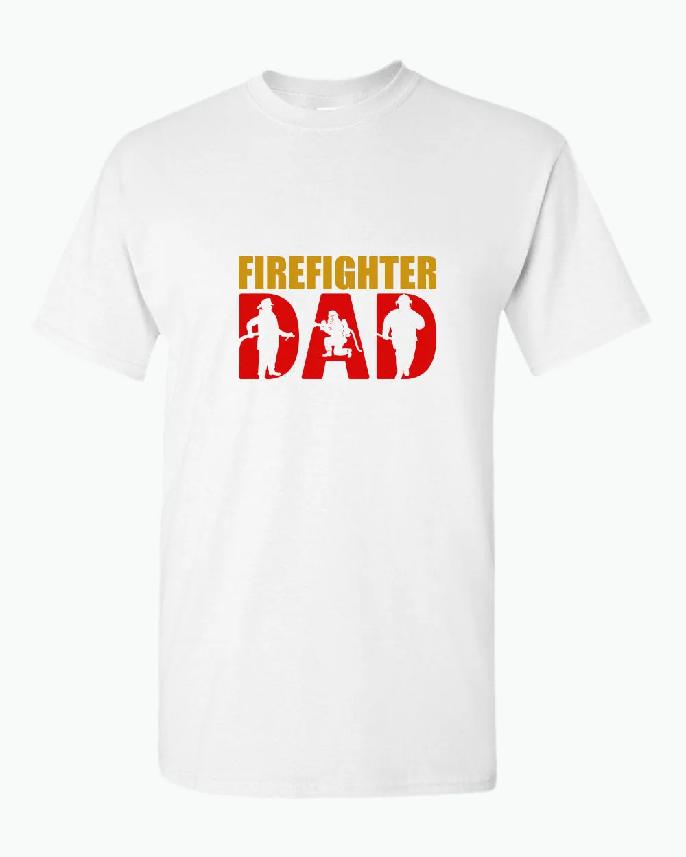 Firefighter dad t-shirt, fireman t-shirt