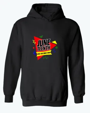 Free-ish since 1865 hoodie juneteenth hoodie Red design