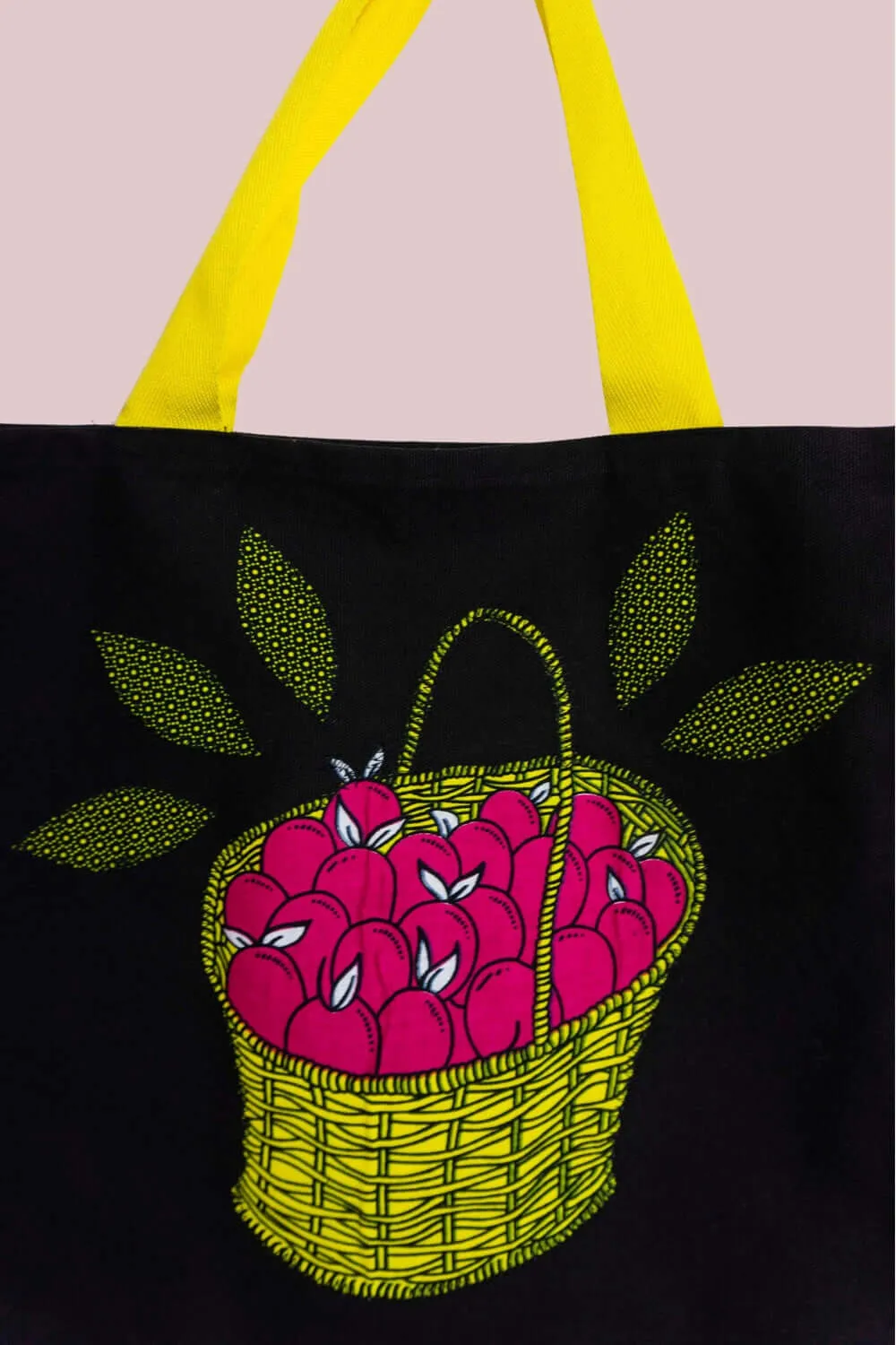 Fruity Fun African Print Tote Bag