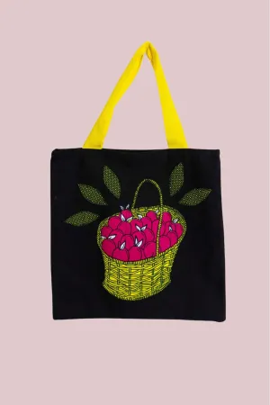 Fruity Fun African Print Tote Bag