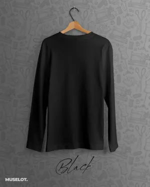 Full sleeve black t shirt