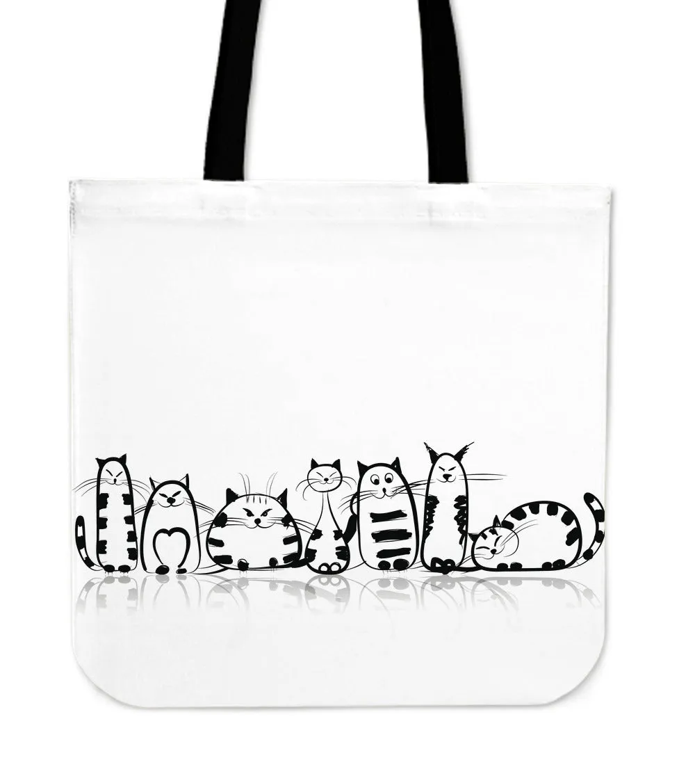 Funny Cat Tote Bag