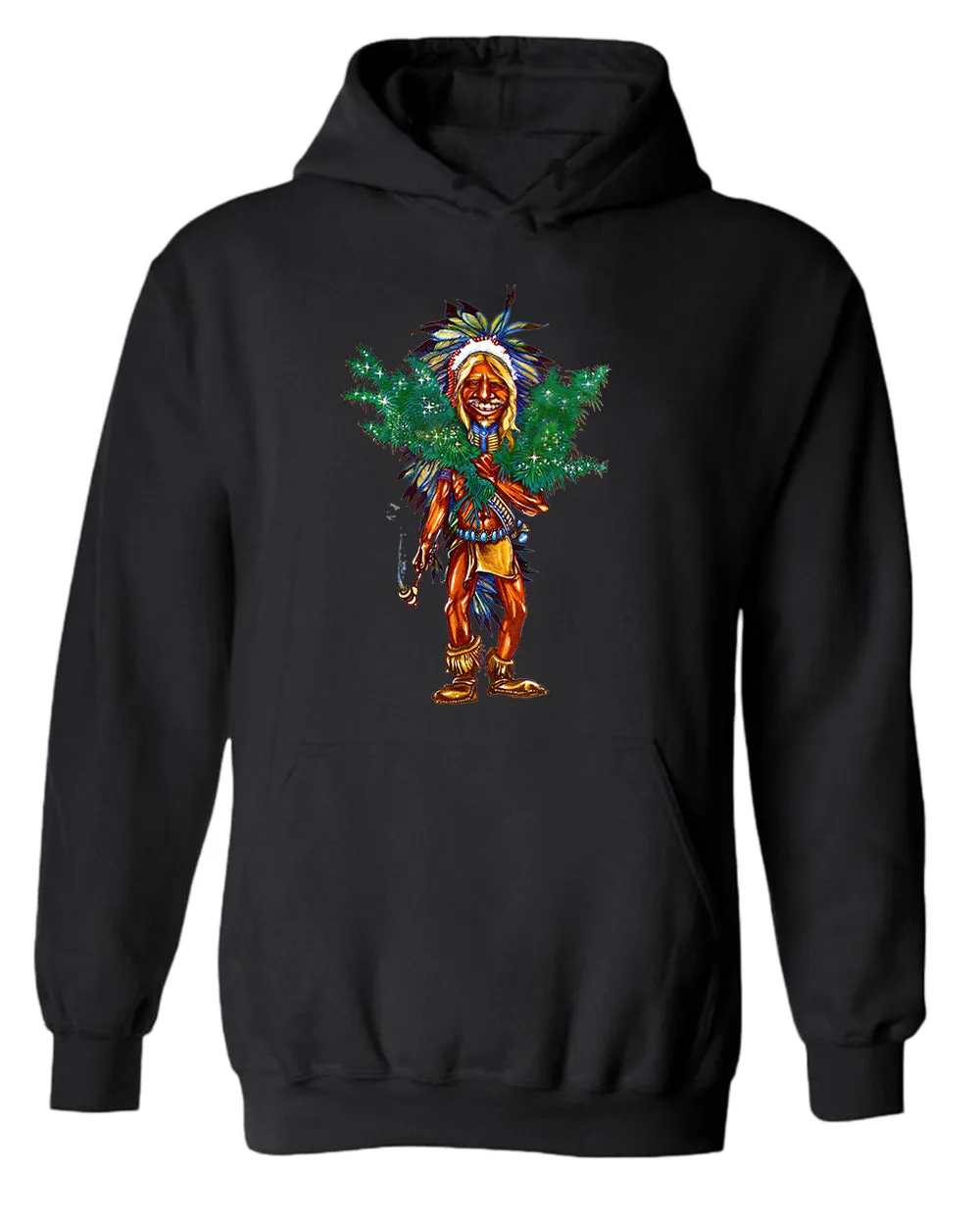Funny Native P*t head smoke hoodie