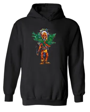Funny Native P*t head smoke hoodie