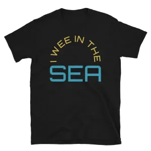 Funny Wee in the Sea Slogan T-Shirt