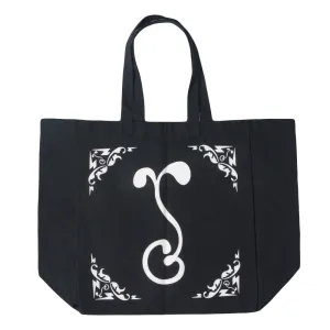 G Sprout Black Canvas Tote Bag