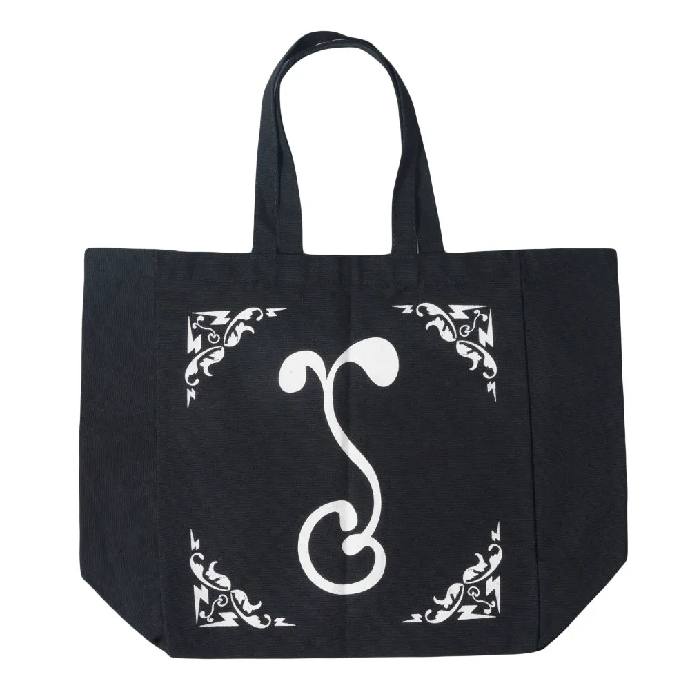 G Sprout Black Canvas Tote Bag