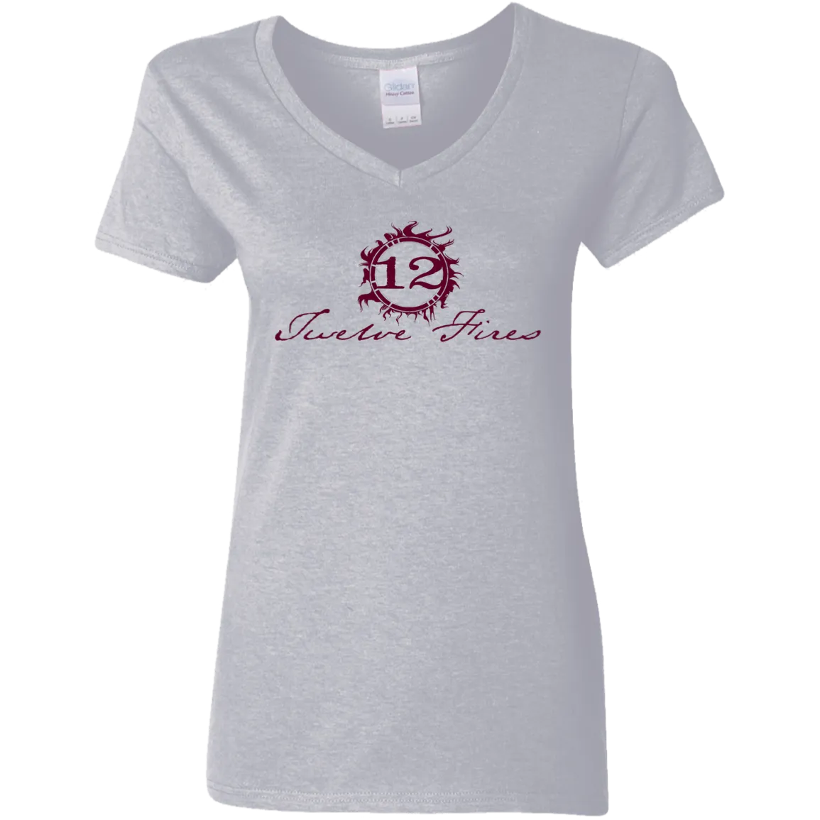 G500VL Ladies' 5.3 oz. V-Neck T-Shirt