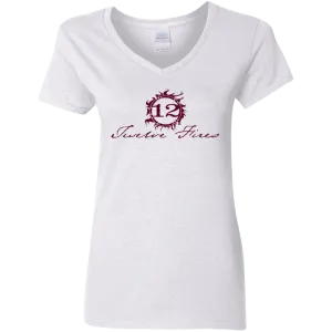 G500VL Ladies' 5.3 oz. V-Neck T-Shirt