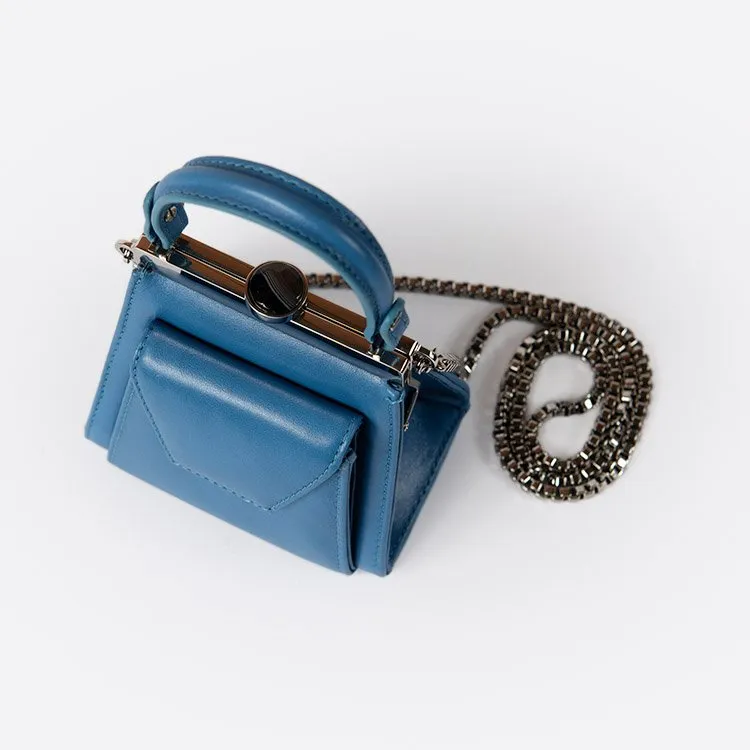 GAMA BLUE AND PLATINUM BAG