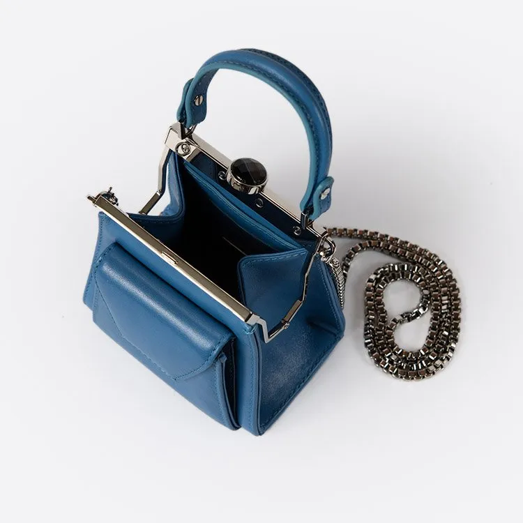 GAMA BLUE AND PLATINUM BAG