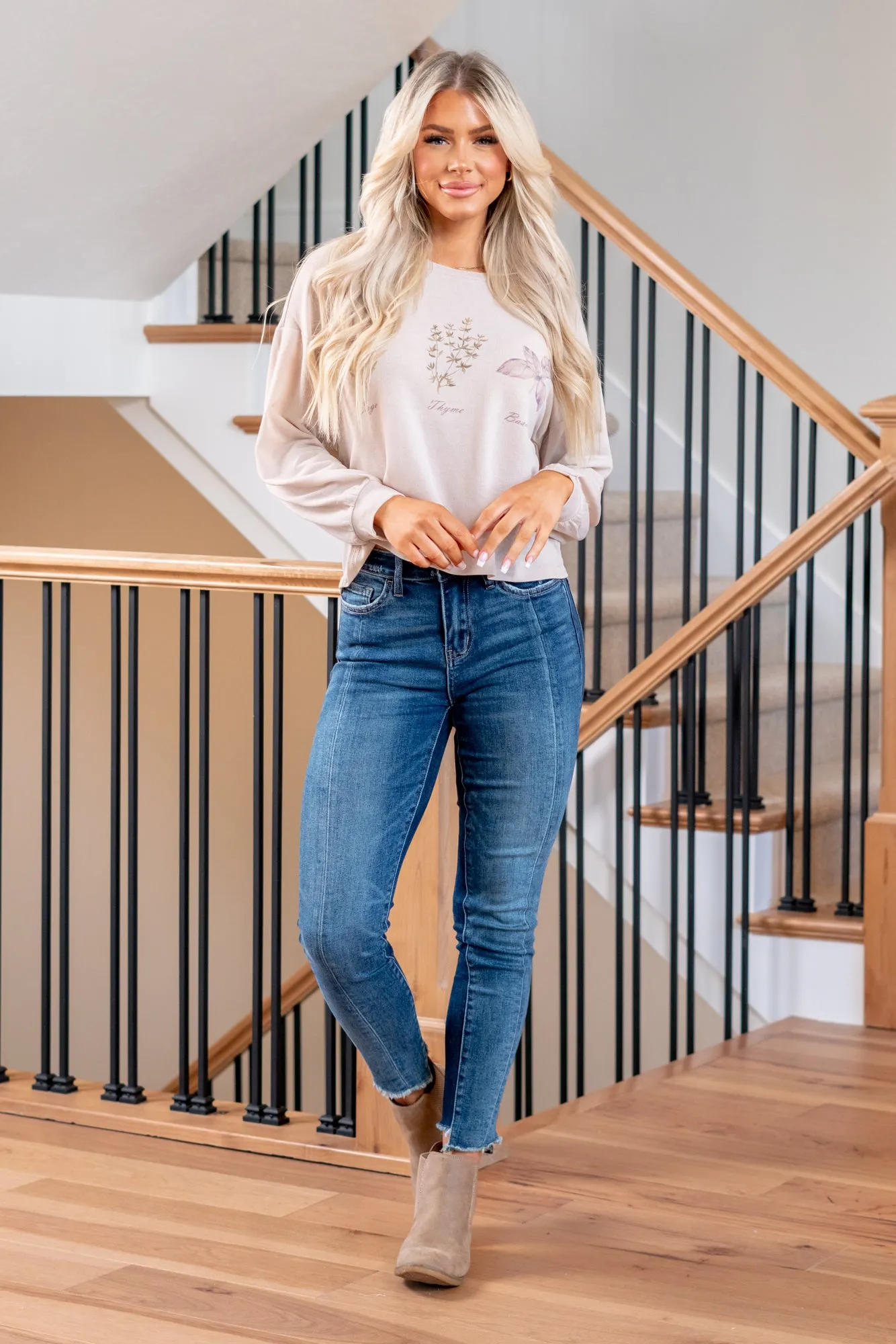Garden Long Sleeve | Top