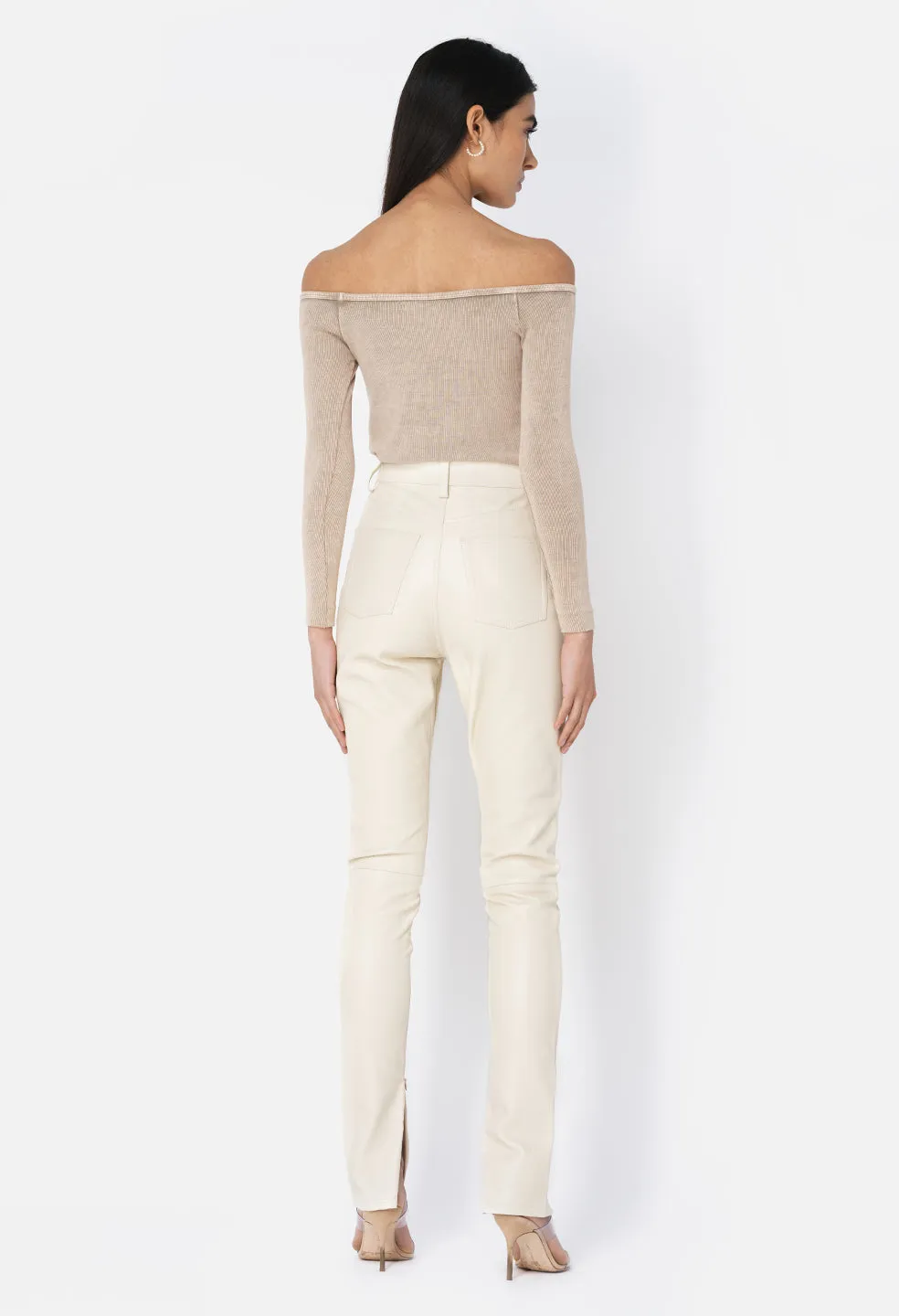 Gemini Rib Long Sleeve / Mineral Wash Shark