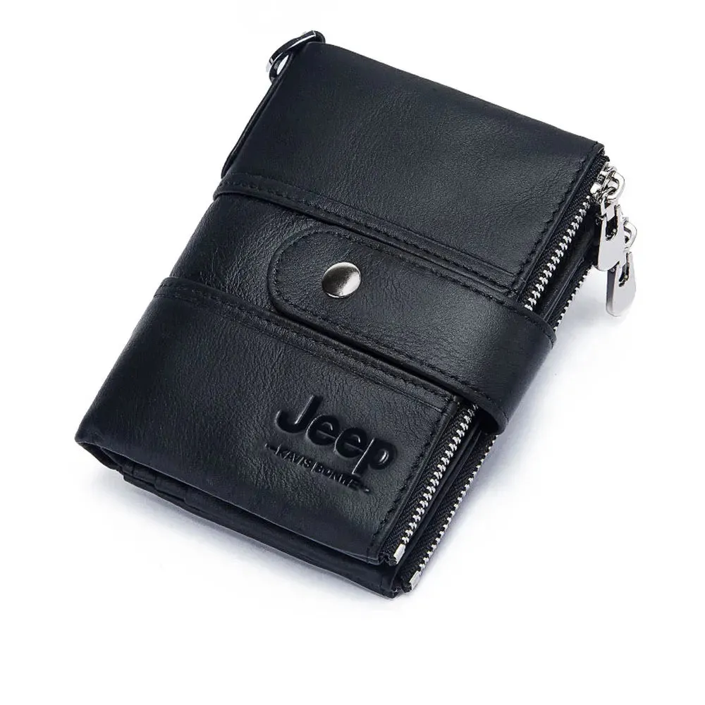 Genuine Leather RFID Crazy Horse Wallet
