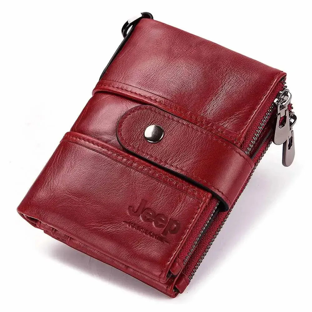Genuine Leather RFID Crazy Horse Wallet