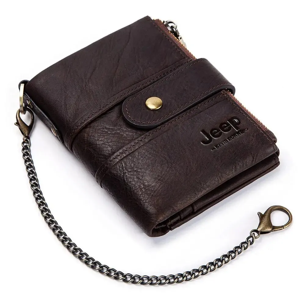 Genuine Leather RFID Crazy Horse Wallet