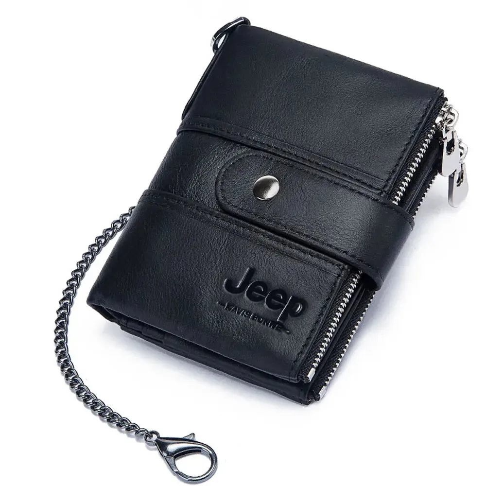 Genuine Leather RFID Crazy Horse Wallet
