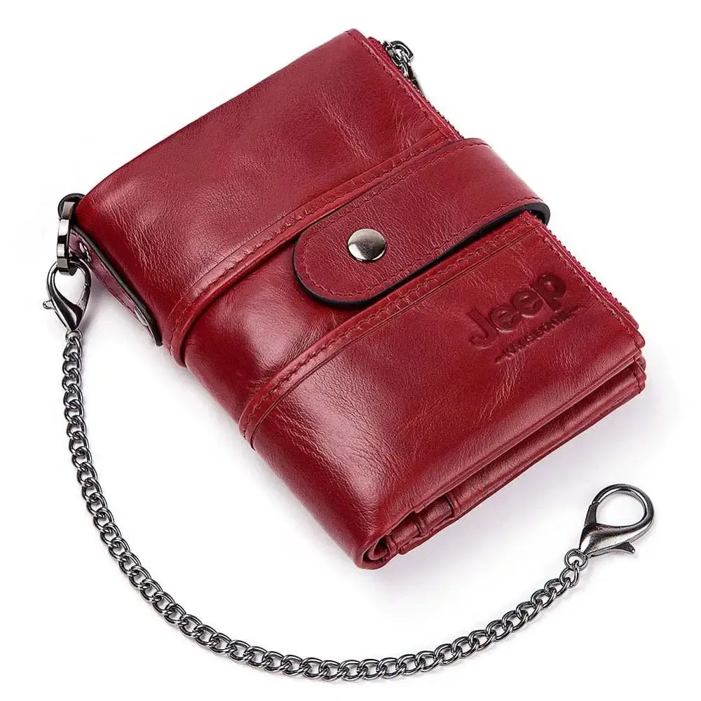 Genuine Leather RFID Crazy Horse Wallet