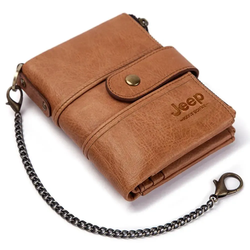 Genuine Leather RFID Crazy Horse Wallet