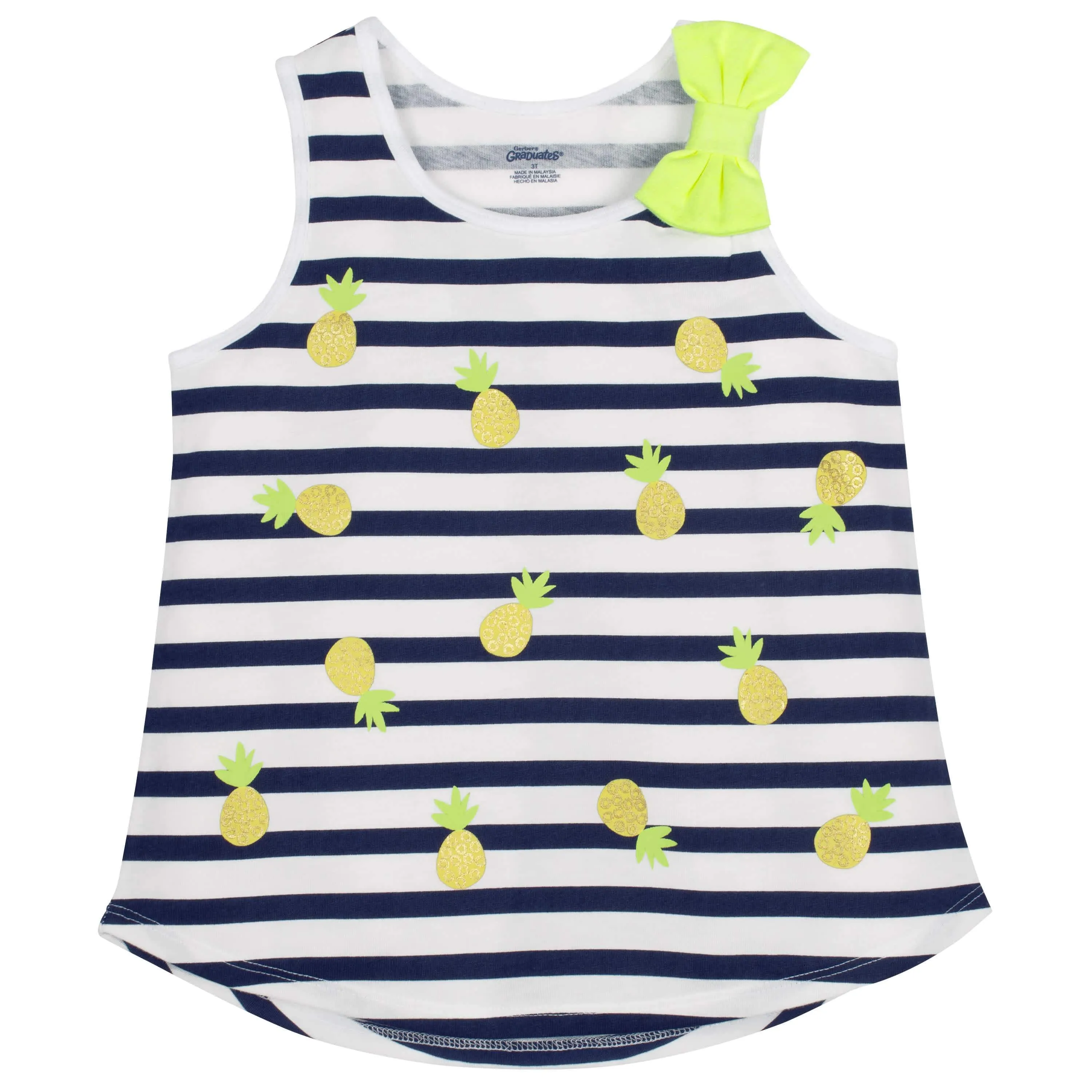 Gerber® Graduates 2-Pack Toddler Girls Flamingo Top