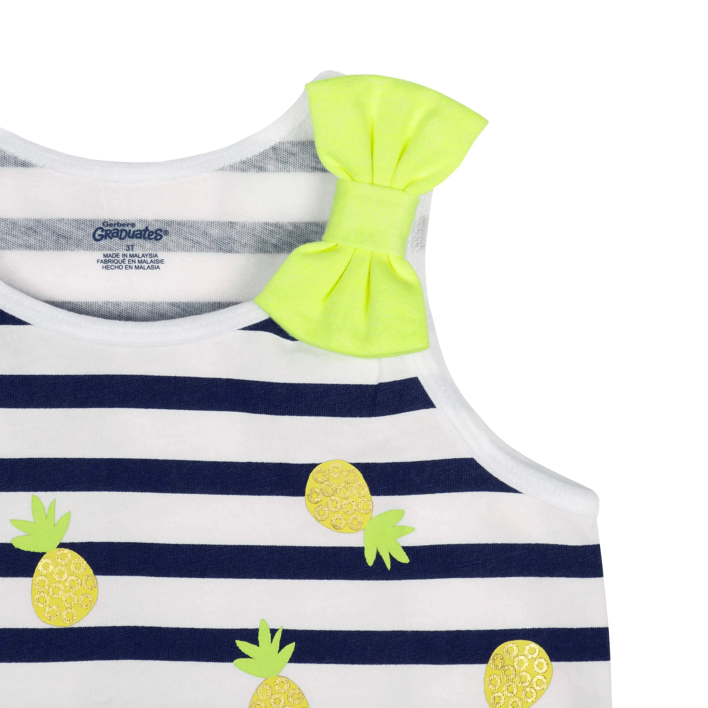 Gerber® Graduates 2-Pack Toddler Girls Flamingo Top