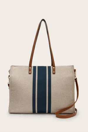 Gestreepte tas