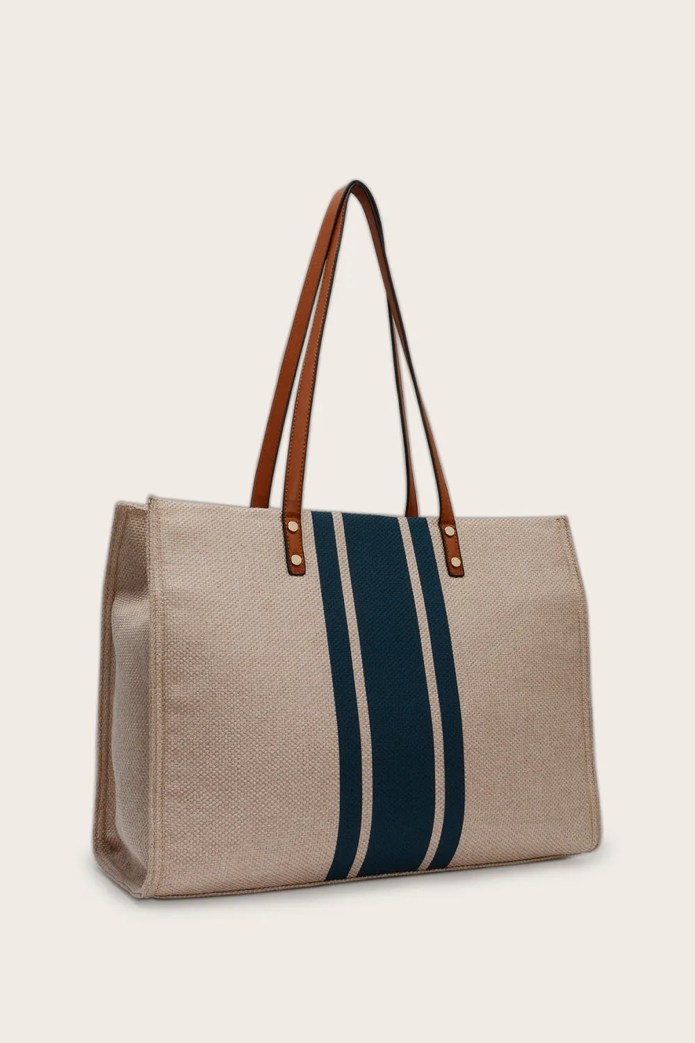 Gestreepte tas
