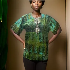 Ghanaian African Dashiki Tops (Unisex)