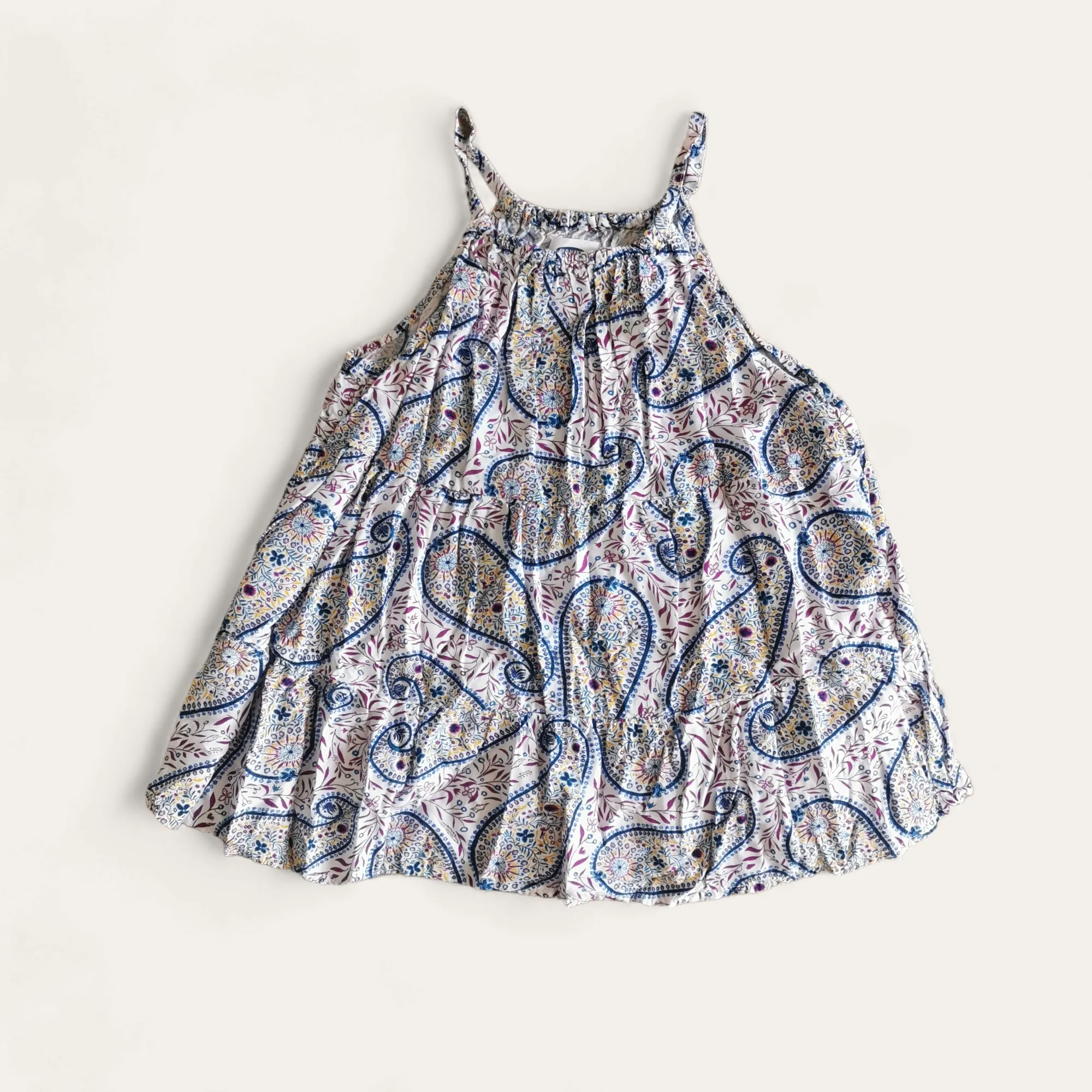 GIRL SIZE 10/12 YEARS - OLD NAVY, Flowy Bohemian Dress Tank EUC B47