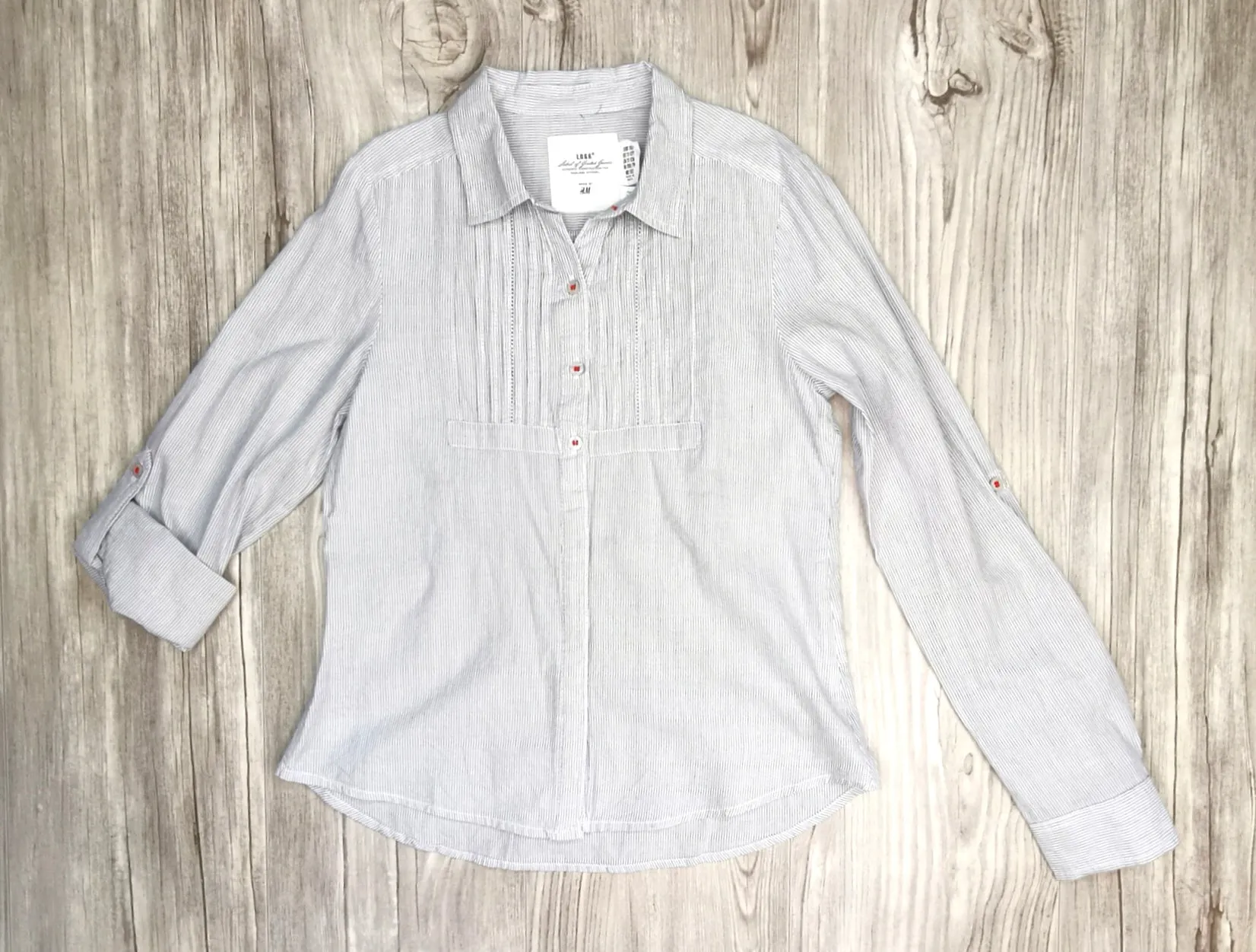 GIRL SIZE 11/12 YEARS - H&M, Soft Cotton Dress Top EUC B32
