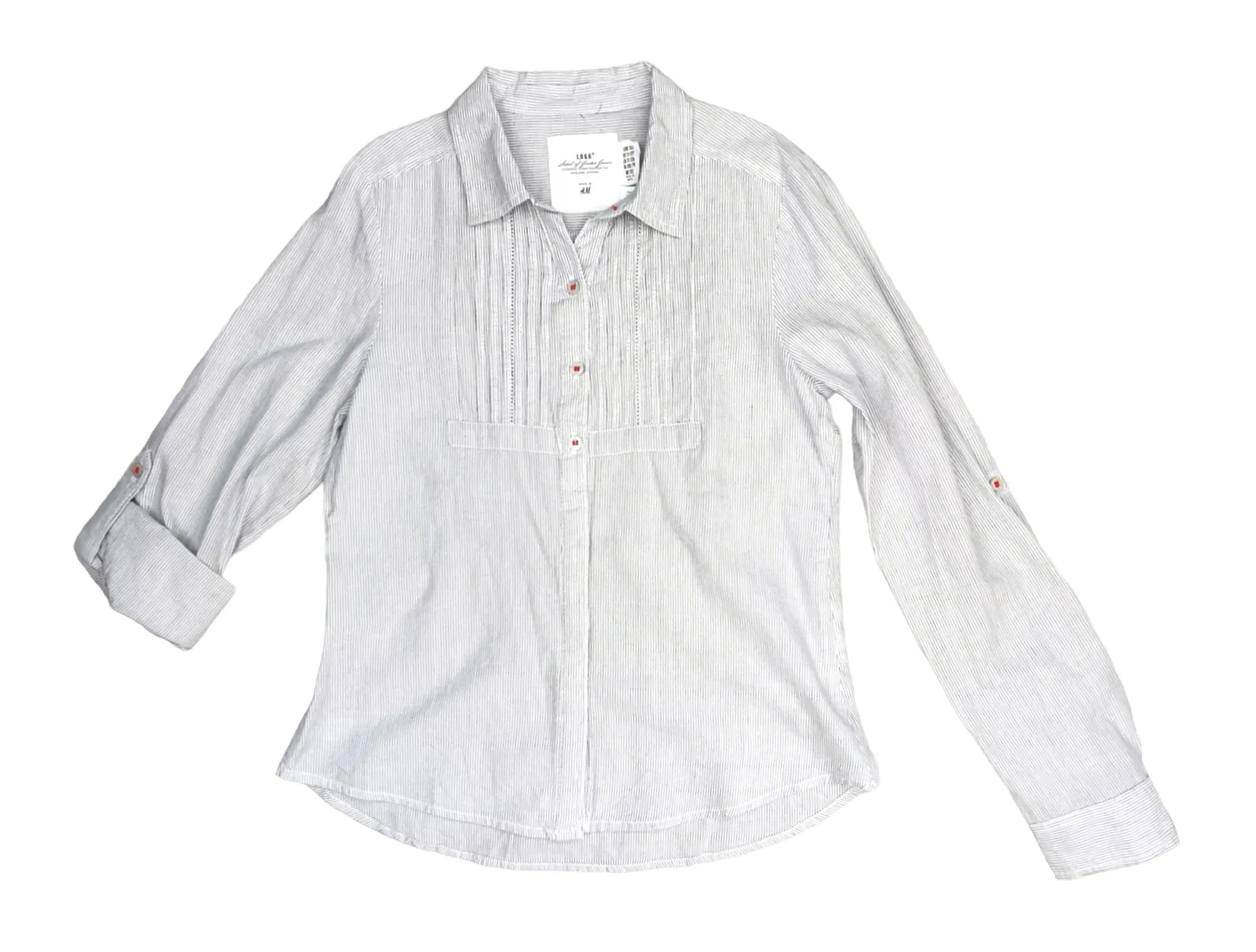 GIRL SIZE 11/12 YEARS - H&M, Soft Cotton Dress Top EUC B32