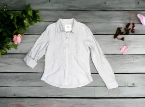 GIRL SIZE 11/12 YEARS - H&M, Soft Cotton Dress Top EUC B32