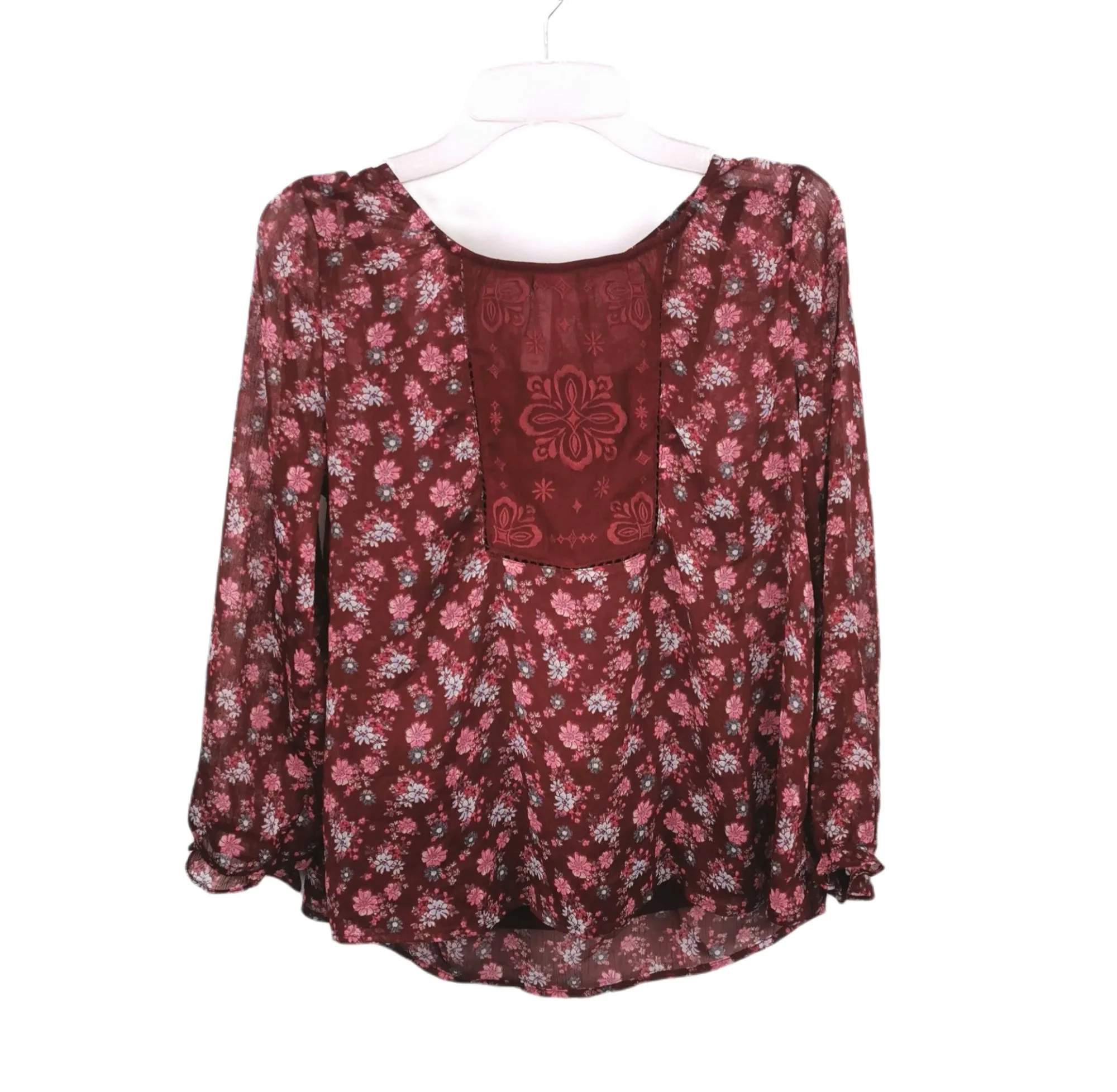 GIRL SIZE 12 YEARS - JUSTICE, Bohemian Flowy Dress Top EUC B32