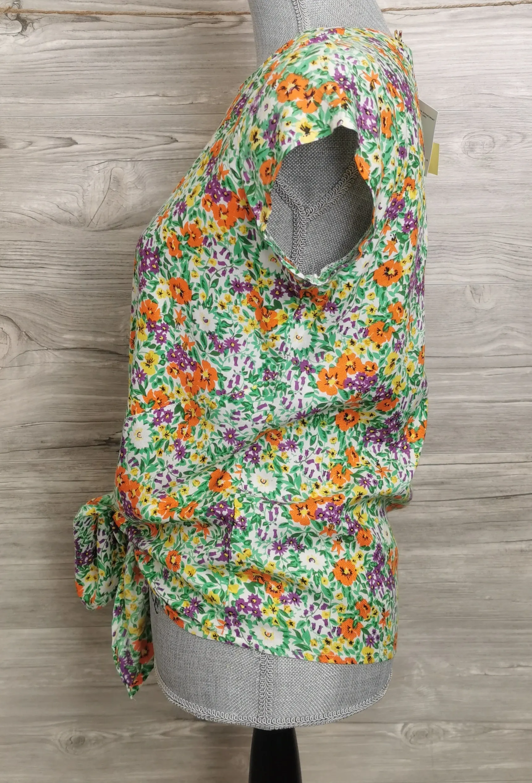 GIRL SIZE(S) MEDIUM (10 YEARS), LARGE (12 YEARS) & EXTRA LARGE (14 YEARS) - DEX Kids, Floral Bohemian Dress Top B46